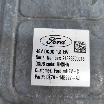 Piesă de schimb auto la mâna a doua unitate de control motor ecu pentru ford puma j2k, cf7 (2019-..) hatchback referințe oem iam lx7a-14b227-aj  
