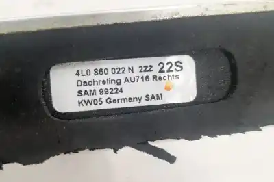 Tweedehands auto-onderdeel dakbaren voor audi q7 4l (2006-2015) oem iam-referenties 4l0860022n,4l0860021n  