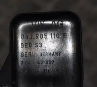 Second-hand car spare part ignition coil for audi a3 limousine 8vs, 8vm (2013-2020) oem iam references 06j905110e  