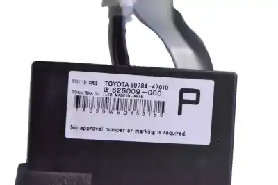Автозапчастина б/у блок управління іммобілізатором для toyota prius _w3_ (2009-..) hatchback посилання на oem iam 89784-47010  