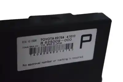 Pezzo di ricambio per auto di seconda mano centralina immobilizzatore per toyota prius _w3_ (2009-..) hatchback riferimenti oem iam 625009-000,89784-47010  