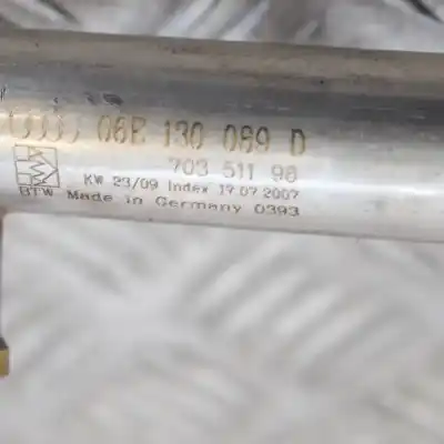 Second-hand car spare part distributor pipe for audi a4 8k2, b8 (2007-2015) oem iam references 06e130089d03c906051c  