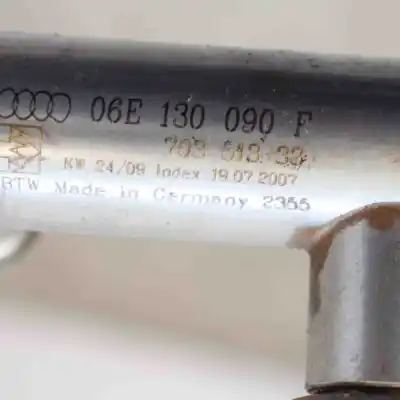 Peça sobressalente para automóvel em segunda mão régua / rampa de injetores por audi a4 8k2, b8 (2007-2015) referências oem iam 06e130090f  