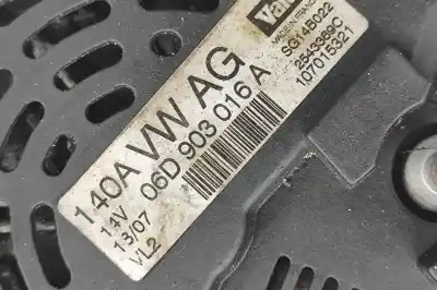 İkinci el araba yedek parçası alternatör için audi a4 avant 8ed, b7 (2004-2008) oem iam referansları 06d903016a  