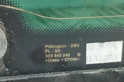 Second-hand car spare part rear glass window for skoda octavia iii combi 5e5 (2012-2020) oem iam references 5e9845049b,43r-001595  