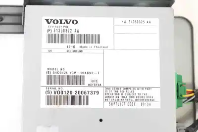 Second-hand car spare part sound amplifier for volvo v40 hatchback (2012-2019) oem iam references 20067379  