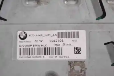 Second-hand car spare part sound amplifier for bmw x5 e70 (2006-2013) oem iam references 9247103  