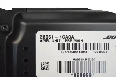 Peça sobressalente para automóvel em segunda mão amplificador de som por infiniti fx 30d awd referências oem iam 28061-1ca0a  