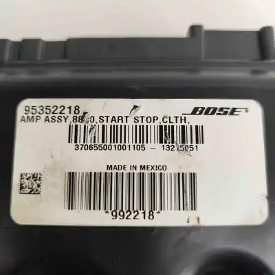 Second-hand car spare part sound amplifier for opel mokka / mokka x (2012-..) off-road oem iam references 95352218  