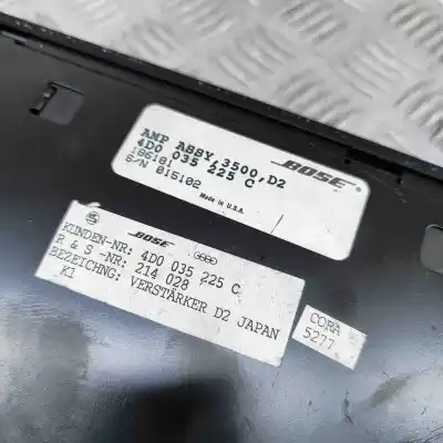 Автозапчастина б/у аудіопідсилювач для audi a8 d2 4d2, 4d8 (1994-2002) посилання на oem iam 4d0035225c  