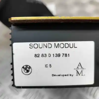 Second-hand car spare part sound amplifier for bmw 3 compact e46 (2001-2005) oem iam references 0139781,8368253  