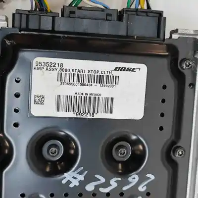 Автозапчастина б/у аудіопідсилювач для opel mokka / mokka x (2012-..) off-road посилання на oem iam 95352218  