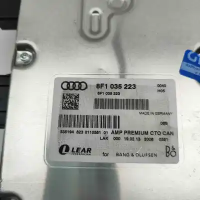 Автозапчастина б/у аудіопідсилювач для audi a5 cabrio 8f7 (2009-2016) посилання на oem iam 8f1035223  
