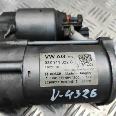 Автозапчастина б/у двигун запускається для skoda scala (2019-..) hatchback посилання на oem iam 02z911022c,0001179604  