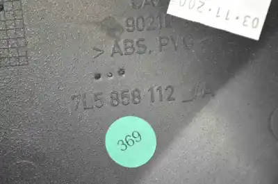 Pezzo di ricambio per auto di seconda mano modanatura cruscotto per porsche cayenne 9pa (2002-2010) riferimenti oem iam 7l5858112a  