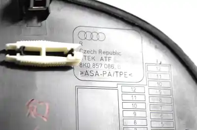 Pezzo di ricambio per auto di seconda mano modanatura cruscotto per audi a5 8t3 (2007-2016) riferimenti oem iam 8k0857086b  