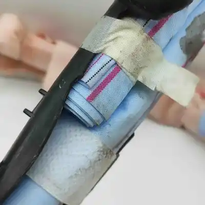 Pezzo di ricambio per auto di seconda mano airbag lato sinistro per toyota hilux vii pick-up (_n1_, _n2_, _n3_) 2.5 d-4d (kun15, kun35) riferimenti oem iam 62180-0k120  