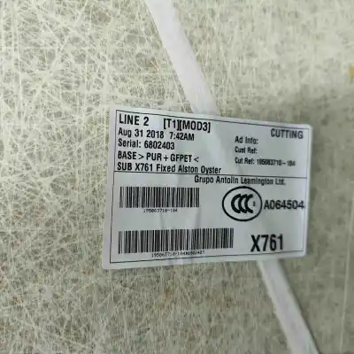 Second-hand car spare part interior roof for jaguar f-pace x761 (2015-..) off-road oem iam references hk83-51967-da0lkp,t4a6056lkp  