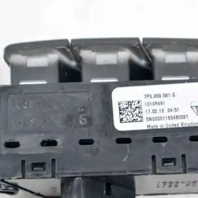 Pezzo di ricambio per auto di seconda mano comando regolazione sedile destro per porsche cayenne 92a (2010-..) off-road riferimenti oem iam 7p5959561g,7p5.959.561.g  