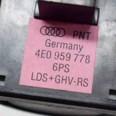 Second-hand car spare part right seat adjustment switch for audi a8 d3 4e2, 4e8 (2002-2010) oem iam references 4e0959778  