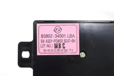 Автозапчастина б/у перемикач регулювання правого сидіння для ssangyong korando (2010-..) off-road посилання на oem iam 85802-34001  