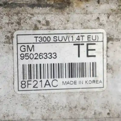 Peça sobressalente para automóvel em segunda mão radiador de água por opel mokka / mokka x (2012-..) off-road referências oem iam 95026333  