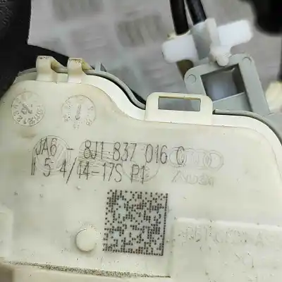 Pezzo di ricambio per auto di seconda mano serratura porta anteriore sinistra per audi a4 8k2, b8 (2007-2015) riferimenti oem iam 8j1837016c  