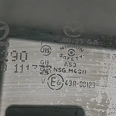 Pezzo di ricambio per auto di seconda mano vetro porta posteriore sinistra per mazda cx-5 kf (2016-..) off-road riferimenti oem iam kb8c-73-510,kb8c-73-510-9d  