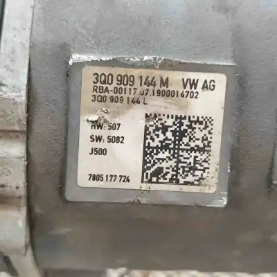 Second-hand car spare part steering rack for audi tt fv3 (2014-..) coupe oem iam references 3q0909144m,3q0909144l,7805501885,7805177724  