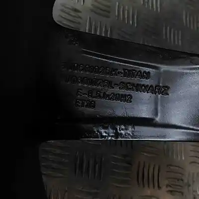 Peça sobressalente para automóvel em segunda mão jante por audi q3 8u (2011-2018) referências oem iam 8u0601025l  