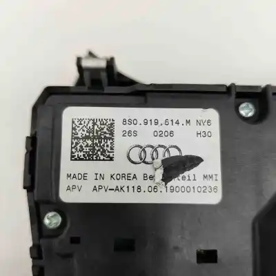 Pezzo di ricambio per auto di seconda mano comando multifunzione per audi tt fv3 (2014-..) coupe riferimenti oem iam 8s0919614m  