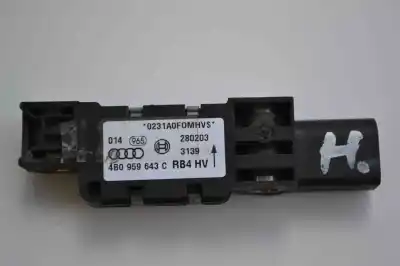 Pezzo di ricambio per auto di seconda mano Sensore Urto / Impatto per AUDI A6 4B2, C5 (1997-2005) Riferimenti OEM IAM 4B0959643C  