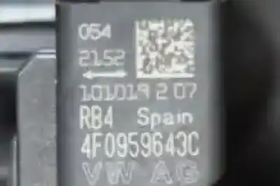 Second-hand car spare part collision / impact sensor for audi a6 4f2, c6 (2004-2011) oem iam references 4f0959643c  