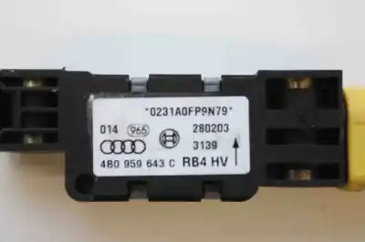 İkinci el araba yedek parçası çarpışma / darbe sensörü için audi a6 4b2, c5 (1997-2005) oem iam referansları 4b0959643c0231a0fp9n79280203  