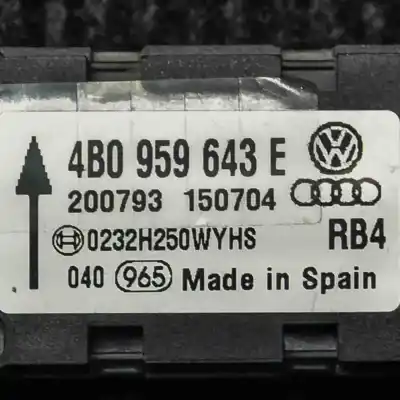 Автозапчастина б/у датчик зіткнення / удару для audi a8 d3 4e2, 4e8 (2002-2010) посилання на oem iam 4b0959643e  