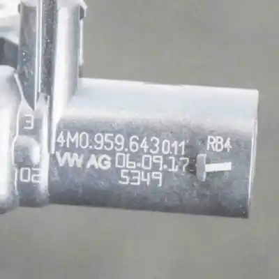 Second-hand car spare part collision / impact sensor for audi a4 8w2, b9 (2015-..) sedan oem iam references 4m0959643  