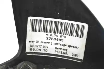 Pezzo di ricambio per auto di seconda mano coperchio altoparlante per mini cooper r56 (2005-2013) riferimenti oem iam 2753683  