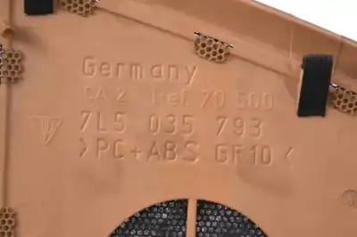 Pezzo di ricambio per auto di seconda mano coperchio altoparlante per porsche cayenne 9pa (2002-2010) riferimenti oem iam 7l5035793  