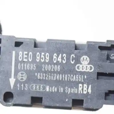 Pièce détachée automobile d'occasion capteur de collision / d'impact pour audi a4 cabrio 8h7, b6, 8he, b7 (2002-2009) références oem iam 8e0959643c  