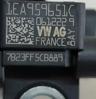 Peça sobressalente para automóvel em segunda mão sensor de colisão / impacto por volkswagen id.4 e21 (2020-..) off-road referências oem iam 1ea959651c  