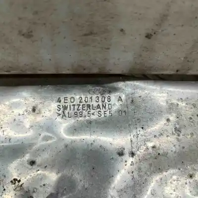 Pièce détachée automobile d'occasion sous-châssis arrière pour audi a8 d3 4e2, 4e8 (2002-2010) références oem iam 4e0201308a,4e0505235h  