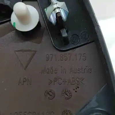Recambio de automóvil de segunda mano de adorno lateral del salpicadero para porsche panamera 971 (2016-..) hatchback referencias oem iam 971857175  