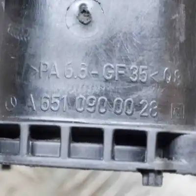Recambio de automóvil de segunda mano de tubo de entrada de aire para mercedes-benz sprinter 3,5-t van 906 (2006-..) referencias oem iam a6510900028  