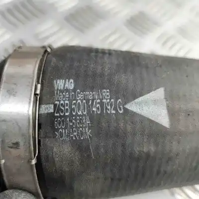 Автозапчастина б/у труба інтеркулера для audi tt fv3 (2014-..) coupe посилання на oem iam 5q0145792g  