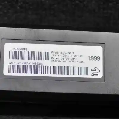 Pezzo di ricambio per auto di seconda mano Pezzi Vari per OPEL ASTRA J (2009-2015) Riferimenti OEM IAM 13581999  