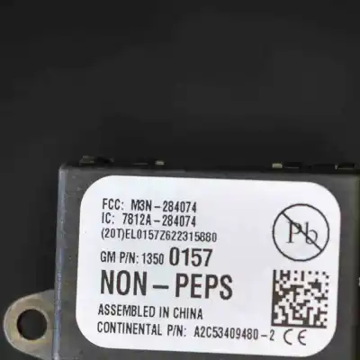 Pezzo di ricambio per auto di seconda mano Pezzi Vari per OPEL ASTRA J (2009-2015) Riferimenti OEM IAM 13500157  