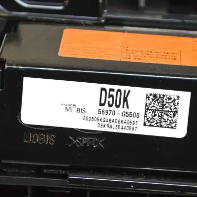 Pezzo di ricambio per auto di seconda mano airbag ginocchio per kia niro (2016-..) off-road riferimenti oem iam 56970-g5500  