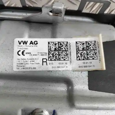 Автозапчасти б/у коленный airbag за audi a3 limousine 8vs, 8vm (2013-2020) ссылки oem iam 8v2880841d  