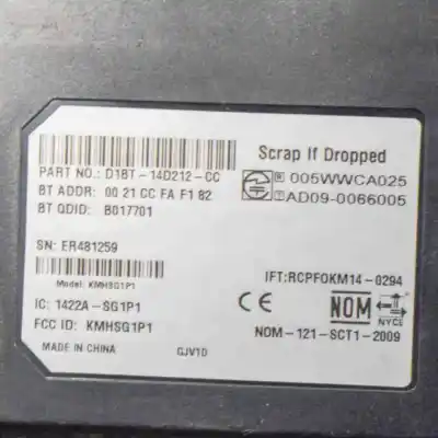 Pezzo di ricambio per auto di seconda mano modulo bluetooth per ford kuga ii dm2 (2012-..) off-road riferimenti oem iam   