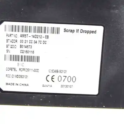 Second-hand car spare part bluetooth module for ford focus iii (2010-2020) oem iam references am5t-14d212-eb  